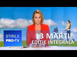 știrile Pro Tv 13 Martie 2019 Ediție Integrală Youtube