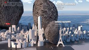 Les 8 Planètes De Notre Système Solaire En Animation 3d Here S How The Size Of Asteroids Compares To New York City In 2020 New York City City Freelance Graphic Design