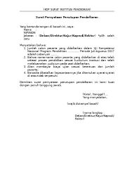 Maybe you would like to learn more about one of these? Surat Pernyataan Penutupan Pendaftaran Edited