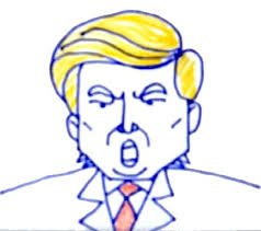 How to draw a beautiful peacock _ sketch and art _ peacock art and drawing _ amazing art and sketch. How To Draw Donald Trump For Kids How To Images Collection