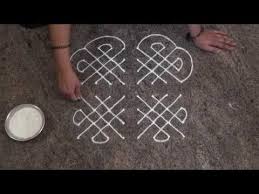 Simple And Easy Rangoli Design Dot Rangoli Design With 8 Dots Youtube Rangoli Designs Simple Rangoli Rangoli With Dots