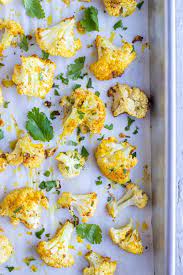 Easy Oven Roasted Cauliflower 4 Seasoning Options Evolving Table Recipe In 2021 Recipes Side Dish Recipes Healthy Homemade Taco Seasoning Mix