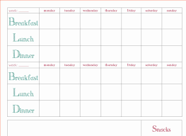 Weekly Meal Planner Template Word Fresh Free Download Weekly Meal Planner Template Weekly Meal Planner Template Menu Planning Template Weekly Meal Planner