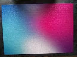 Each tile is an individual colour and the task is to place each colour exactly in relation to every other colour. Gradient Puzzle 1000 Pieces Betterco Jigsawpuzzles