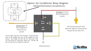 Fuse or circuit breaker 30 amps. Ac Relay Wiring Diagram