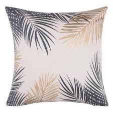 Housse De Coussin En Coton Beige Fundas De Cojines Estampados De Almohada Decoracion De Cojines