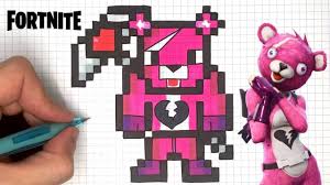 Skin Fortnite Pixel Facile Dessin Facile Expert Calin Pixel Art Fortnite Youtube In 2020 Pixel Art Pixel Art Design Perler Bead Art