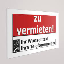 40 qm mit wc, direkt an der hauptstraße; Zu Vermieten Schild Oder Aufkleber Mit Eigener