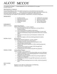 The best cv examples for your job hunt. Marketing Cv Templates Cv Samples Examples