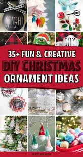 Wooden beads glued together and inserted into a bed of snow with a sprig of yuletide greenery. 35 Best Diy Christmas Ornaments For 2020 Crazy Laura