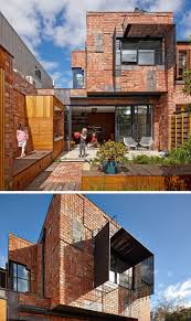 Properly, the term brick denotes a block composed of dried clay. 14 Modern Houses Made Of Brick