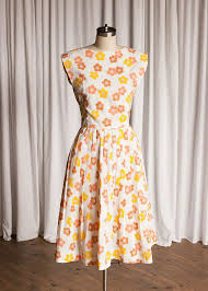 Flower Power Dress Vintage 60s Dress 1960s Floral Dress Vintage Summer Dress R K Originals Y Vintage Dress 60s Vintage Summer Dresses Vintage Dresses