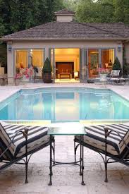 7 Big Ideas For Small Pool Houses Pool Pricer Small Pool Houses Luxury Pool House Pool House Interiors
