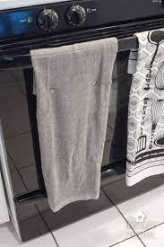Tea towels, dish towels, aprons & more. How To Make Hanging Kitchen Towels Practically Functional Kitchen Towels Kitchen Towels Hanging Towel