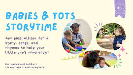 Babies & Tots Storytime