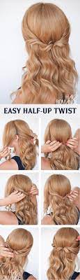 Hairstyles half up half down easy. 10 Easy Half Up Half Down Hairstyles Which Gives You Stunning Look
