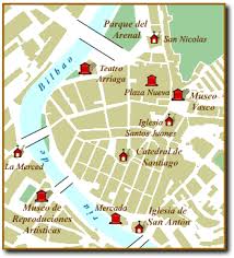 Plano Las Siete Calles Bilbao El Casco Viejo Las 7 Calles De Bilbao Bilbao Cascadas Viejitos