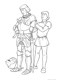 Guerreros medievales para colorear / dibujo para colorear guerrero gotico : Escudero Medieval Dibujo Buscar Con Google Dibujos Medieval Castillo Medieval