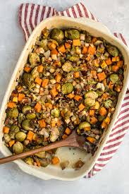 Choose from over 290 recipes to pair with your christmas ham or prime rib! Fall Roasted Vegetable Casserole From My Bowl