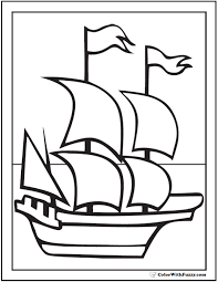 Oct 11, 2020 · printable halloween coloring pages are the perfect way to give the kids some quiet time while keeping in the spirit of the season. Mayflower Coloring Page
