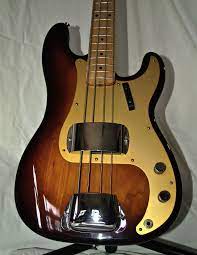 Fender Precision Bass Guitar Build Date 11 58 Basgitaar