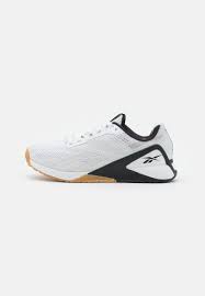 reebok nano x1 les mills floatride energy foam training workout sports shoes white black white zalando co uk