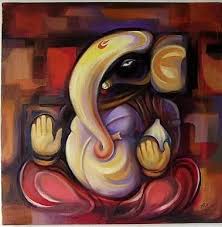 Pin By Sanjay Kumar Dargan On Art Indien Ganesha Painting Ganesha Art Painting