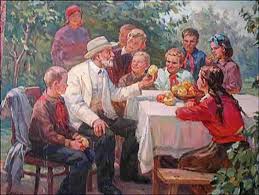 белое солнце пустыни смотреть онлайн бесплатно в хорошем качестве Ivan Michurin And Children By Kostenko 1964 Soviet Art Russian Art Artist