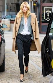Play down the casualness of your look by wearing black leather derby shoes. How To Style Camel Coats 18 Cute Outfits With Camel Coat