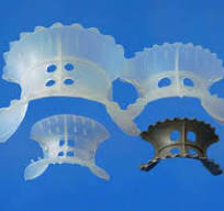 Plastic Super Saddle Ring with Corrugated Edge