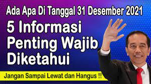 Salam dunsanak mreal,5 informasi penting di tgl 31 desember 2021 untuk penerima bantuanterimakasih yang sudah menonton video ini, . 5 Informasi Penting Tanggal 31 Desember 2021 Youtube