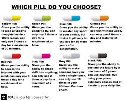 Which Superpower Pill Would You Take Pill Blue Pill Red Pill