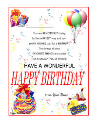 Get a happy birthday greetings card at free printable online. 40 Free Birthday Card Templates á… Templatelab
