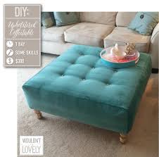 If you want to buy an ottoman functional as a coffee table? Diy Upholstered Ottoman Wouldn T It Be Lovely