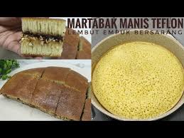 Martabak manis/terang bulan teflon takaran sendok ukuran teflon 22 cm bahan a 8 sdm tepung terigu protein sedang 1 sdm tepung maizena 1 sdm susu bubuk 2 sdm gula pasir 16 sdm air biasa 1/2 sdt garam 1/2 sdt baking powder 1 butir telur 1/2 sdt perasa pandan bahan b 1/2 sdt soda. Martabak Teflon Takaran Sendok Bersarang Sempurna Tanpa Ragi Anti Gagal Terang Bulan Litetube