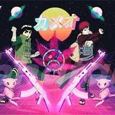 Image Result For Naruto Vaporwave Vaporwave Anime Dorm Posters