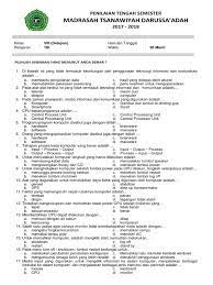 Maybe you would like to learn more about one of these? Soal Tik Kls 7 Pts 2 Jawabanku Id
