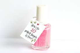 Baby Shower Favors Mani Thanks Tags Nail Polish Favor Tags Etsy Baby Shower Favors Nail Polish Favors Personalized Baby Shower Gifts
