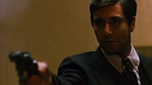 He is at the event of his daughter's wedding. The Godfather 1972 Imdb