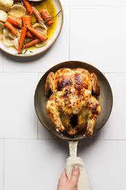 It's one of the most frequently asked thanksgiving cooking questions we get at allrecipes, so let's get right to the all cook times are based on placing a whole unstuffed turkey on a rack in a roasting pan and into a preheated 350 degrees f (175 degrees c) oven. Upside Down Roasted Chicken Recipe Bessie Bakes