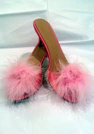 Vintage Style Kitten Heel Lounge Slippers With By Manxandvizsla 75 00 Heels Kitten Heels Vintage Fashion