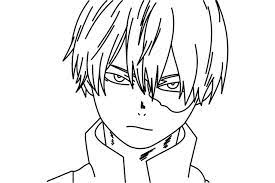78k.) this my hero academia coloring pages shoto todoroki lineart by freezescoles for individual and noncommercial use only, the copyright belongs to their respective creatures or owners. Anime Shoto Todoroki Ausmalbilder Novocom Top