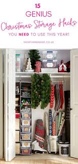 In Need Of Some Super Savvy Christmas Storage Ideas Christmas Decoration Storage Christmas Storage Holiday Storage