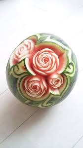 Lebensmittel Garnieren Obst Schnitzen Arbeit Fruit And Vegetable Carving Fruit Carving Fruit