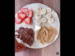 Tiktok Tortilla Wrap Hack Youtube In 2021 Tortilla Wraps Chocolate Dessert Recipes Cooking Recipes Desserts