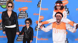 It's mariah carey's world, we're just living in it. Mariah Carey And Nick Cannon Match Their Twins At Kids Choice Awards