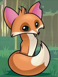 How To Draw An Animal Jam Fox Step By Step Video Game Characters Pop Culture Free Online Drawing Tutor Animal Jam Cute Animal Drawings Animal Jam Play Wild