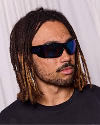 Shop Oakley Batwolf Prizm Sunglasses In Black/blue