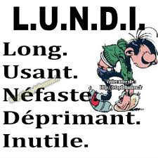 Lundi Gaston Lagaffe Long Deprimant Humour Drole Humour Drole Lundi Drole Blague Bureau