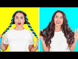 Hair Ideas That Are So Cool Easy Hair Tips And Diy Tricks By 123 Go Trending New Videos Hair Hacks Easy Hairstyles Easy Hairstyles For Kids